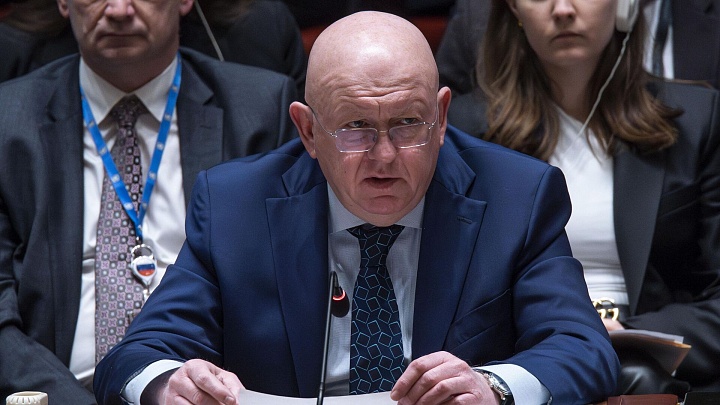 Небензя заявил, что Россия испытывает стыд за западных членов Совбеза ООН